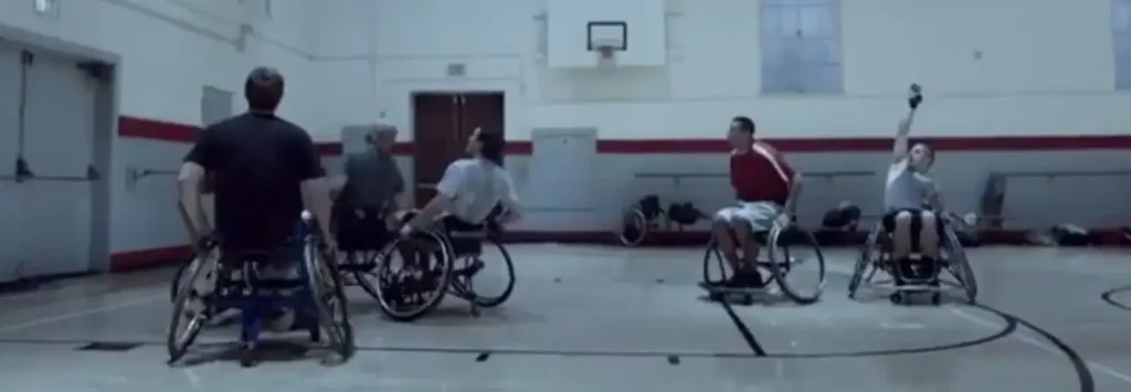 guinness wheelchair basketball commercial