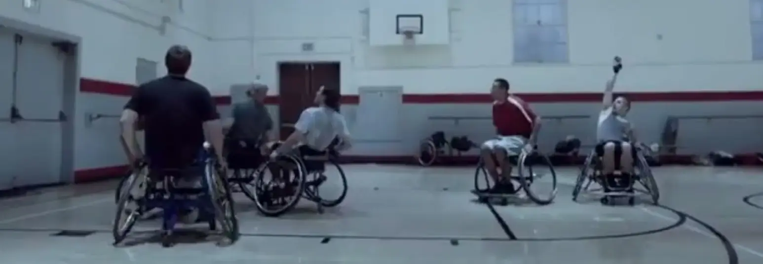 guinness wheelchair basketball commercial